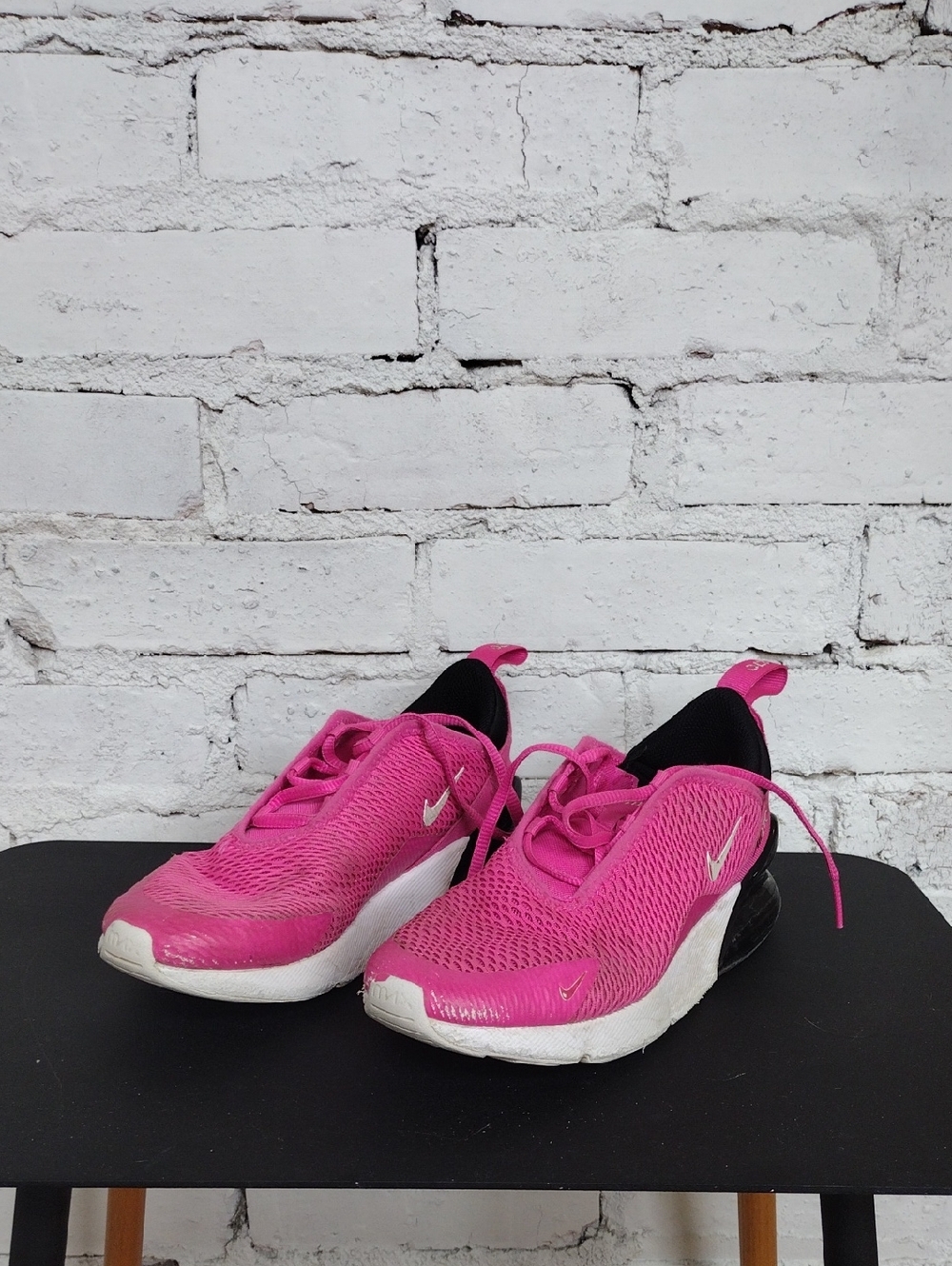 Nike Girl’s Hot Pink & White Athletic Sneakers